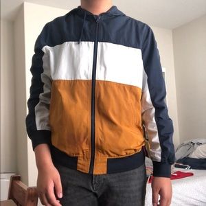 Ombré Windbreaker Jacket